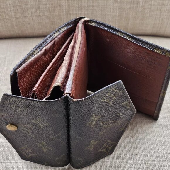 Louis Vuitton Card Holder Monogram Elise Trifold Wallet Made in Frane Read Desc - Picture 4 of 13